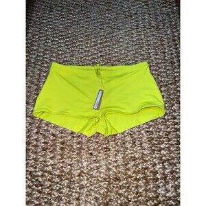 SKIMS Neon Yellow Swim Shorts